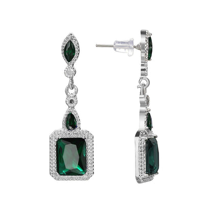 Clarion Verdancia Earrings | White Gold