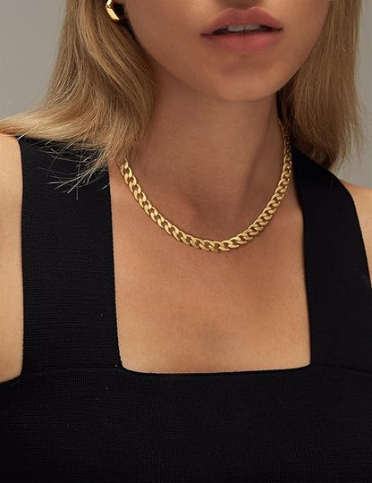 Cavaro™ | Gold Chunky Cuban Link Necklace