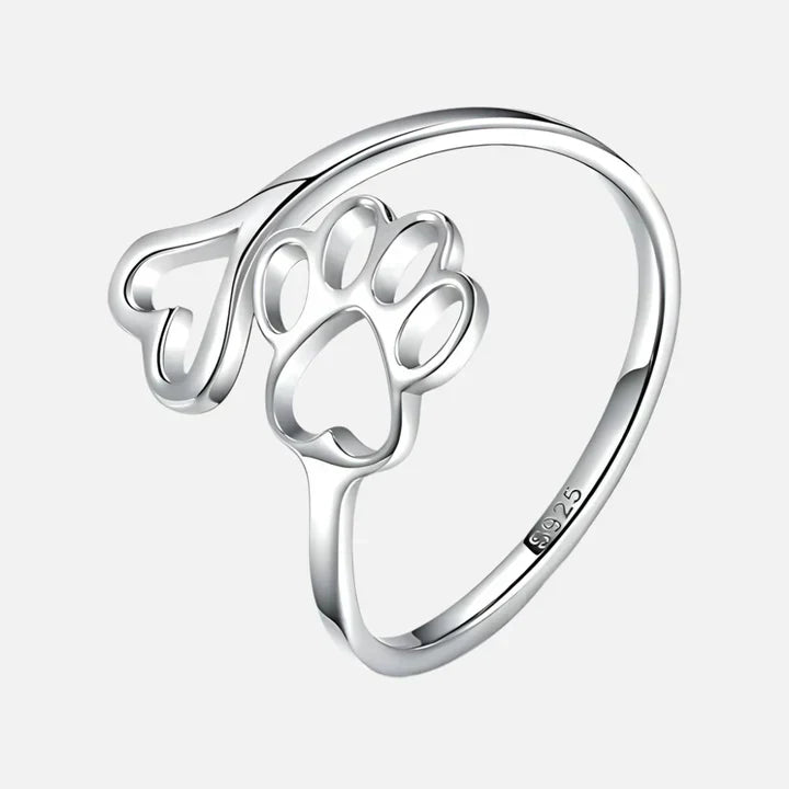Calder™ | Adjustable Pfoten-Herz-Ring